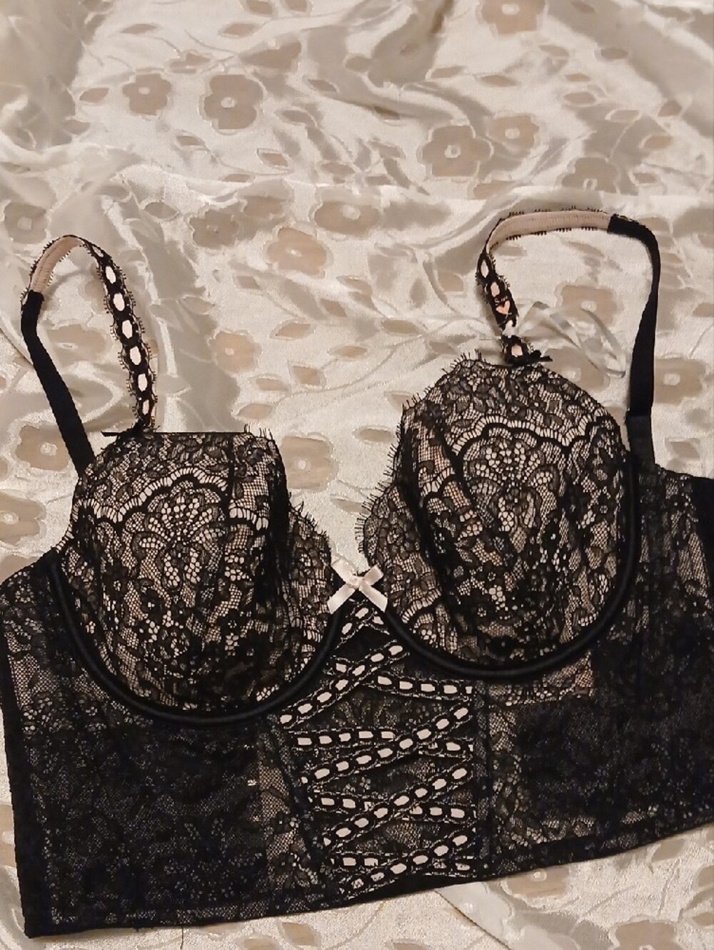Victorias Secret Dream Angels Heritage Bow Slot Bustier - Picture 2 of 11